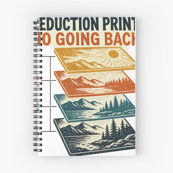 Item preview, Reduction Print No Going Back Layer Diagram designed and sold by BoosterShop.