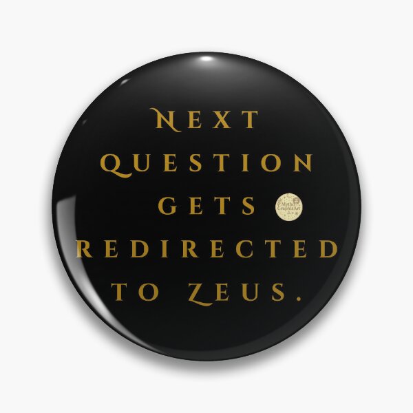 Item preview, Next question gets redirected to Zeus designed and sold by mythographiaart.