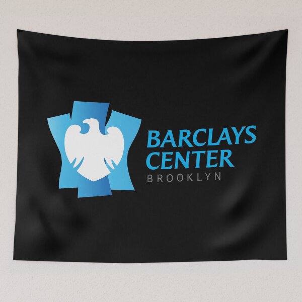 Item preview, Colorful Barclays Center Naive Art Poster designed and sold by Heerwhiteshirt.