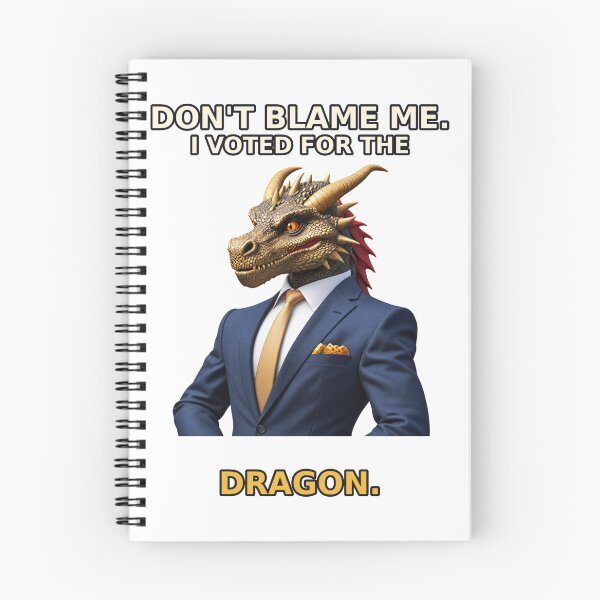 Item preview, Don’t Blame Me, I Voted for the Dragon – Funny Fantasy Election Humor designed and sold by Mirgonhood.