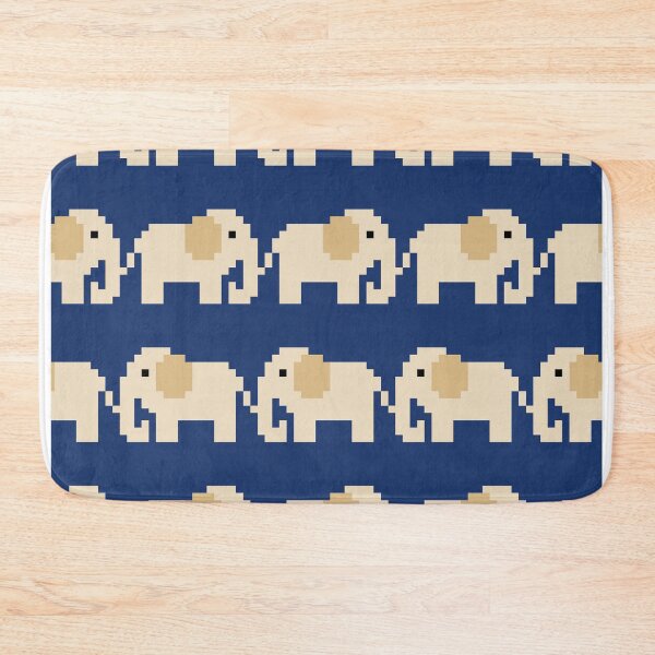Item preview, Pixel Elephant Traditional Art Pattern designed and sold by Tanapan2529.