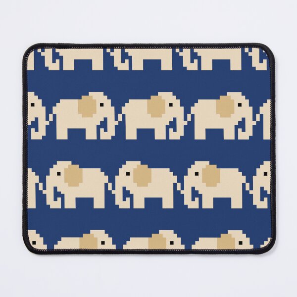 Item preview, Pixel Elephant Traditional Art Pattern designed and sold by Tanapan2529.