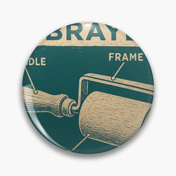 Artikelvorschau, Anatomy Of A Brayer Diagramm Druckwalze entworfen und verkauft von BoosterShop.