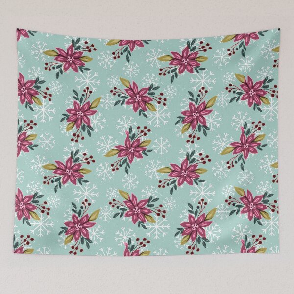 Artikelvorschau, Weihnachtsstern-Schnee entworfen und verkauft von Road Home Quilting.