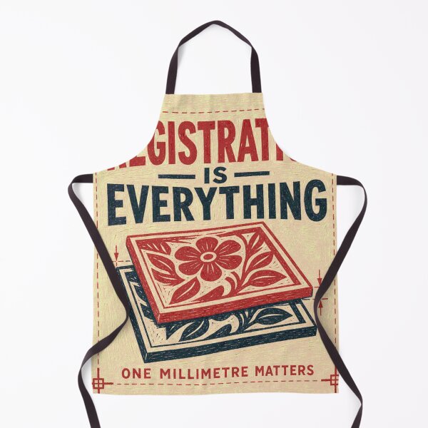 Item preview, Registration Is Everything Printmaking Chart designed and sold by BoosterShop.