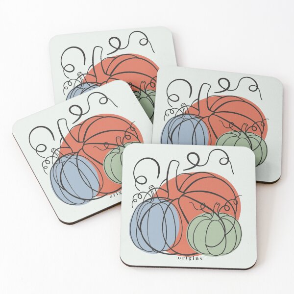 Item preview, Botanical Pumpkins Line Art | Minimalist Autumn Harvest designed and sold by ORIGINS LINES.