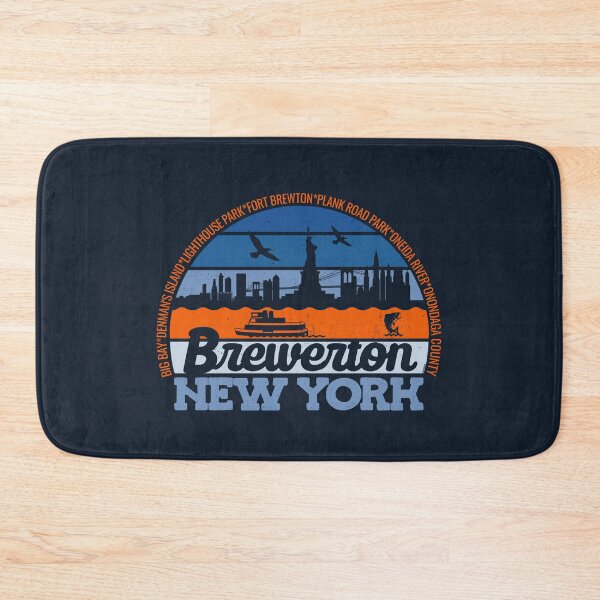 Item preview, Brewerton New York Sunset Retro Vintage Local Pride Logo designed and sold by CRHPOD20.