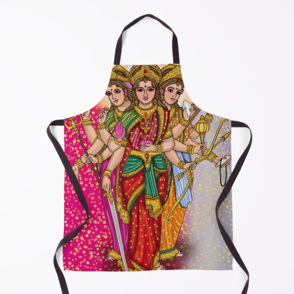 Item preview, Goddess Durga Digital Drawing | Hindu Goddess Spiritual Artwork designed and sold by Harshit_Digital_Arts.