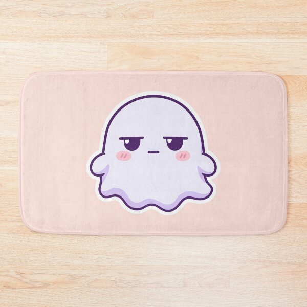 Item preview, Sarcastic Ghost Cute Sticker Design designed and sold by Inkworksbyshery.