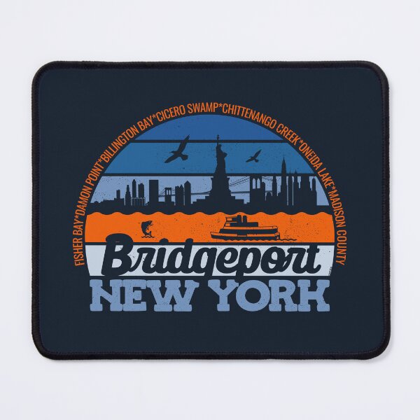 Item preview, Bridgeport New York Sunset Retro Vintage Local Pride Logo designed and sold by CRHPOD20.
