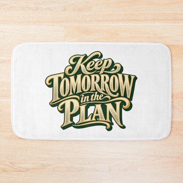 Item preview, Keep Tomorrow in the Plan Engraved Trader Mindset designed and sold by VolatilityEdge.