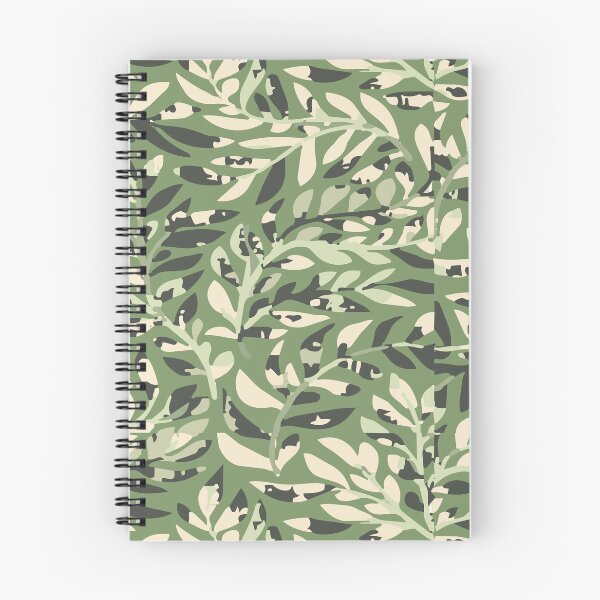 Item preview, Dancing Ferns Green and Black, Vintage Feel designed and sold by Vintage-Lady65.