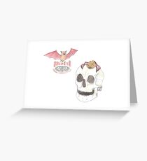 Spooky Bat Pack Greeting Card