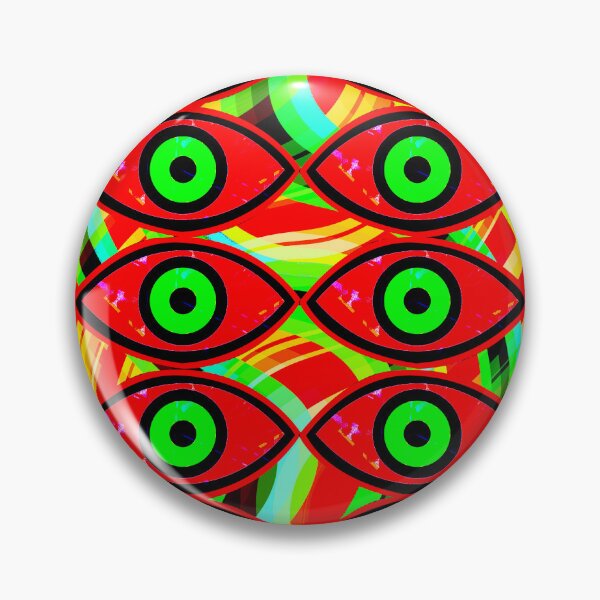 Item preview, Sensitive Pain Red Evil Eyes designed and sold by SnowWhite2946.