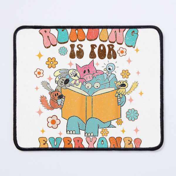Item preview, Reading is for Everyone Book Lover Bookworm Bookish Groovy T-Shirt designed and sold by Cute-Pretty.