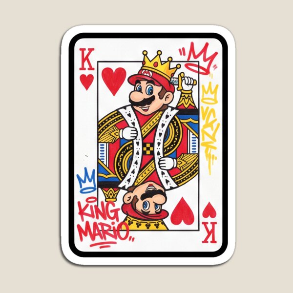 Item preview, King card Mario designed and sold by Trivia Titanz Music.
