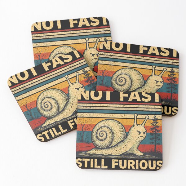 Item preview, Not Fast Still Furious Snail Hiking Running Humor designed and sold by linendaust.