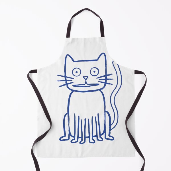 Item preview, Cat With Too Many Legs Monoline Drawing designed and sold by The Mellonaire.