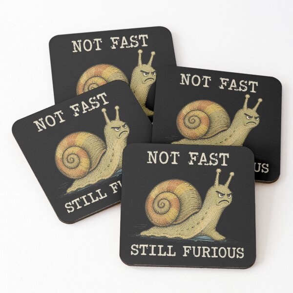 Item preview, Not Fast Still Furious Snail Hiking Running Humor designed and sold by linendaust.
