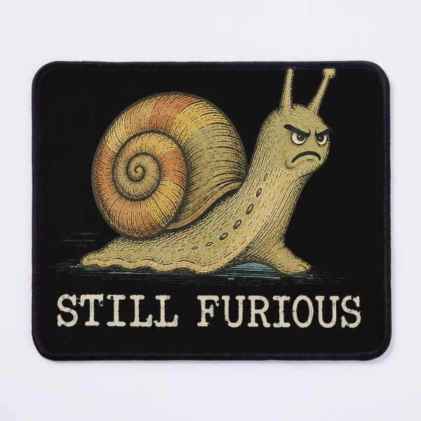 Item preview, Not Fast Still Furious Snail Hiking Running Humor designed and sold by linendaust.