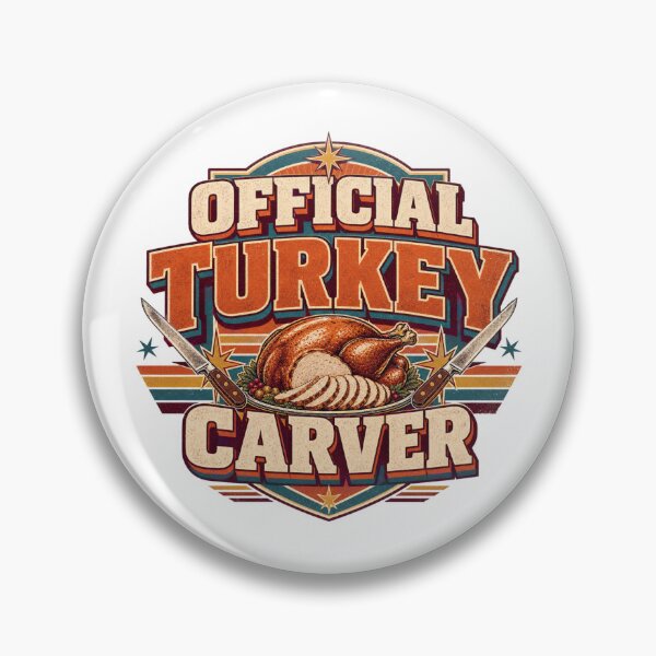 Item preview, Official Turkey Carver 1980s Retro designed and sold by SpEnMa-Holidays.