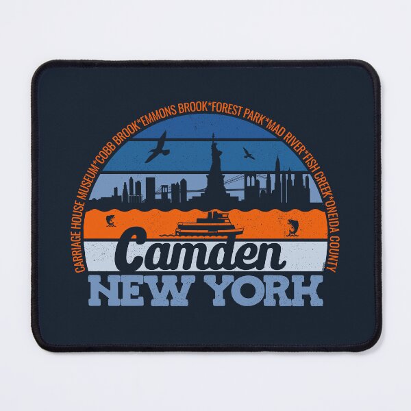 Item preview, Camden New York Sunset Retro Vintage Local Pride Logo designed and sold by CRHPOD20.