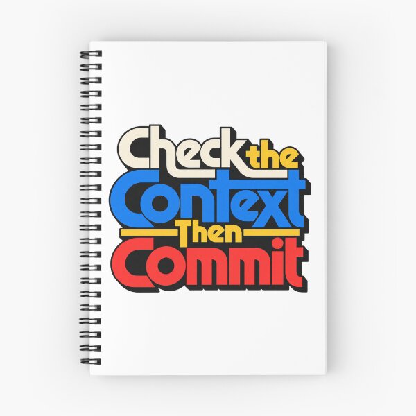 Item preview, Check the Context Then Commit Geometric Trading Quote designed and sold by VolatilityEdge.