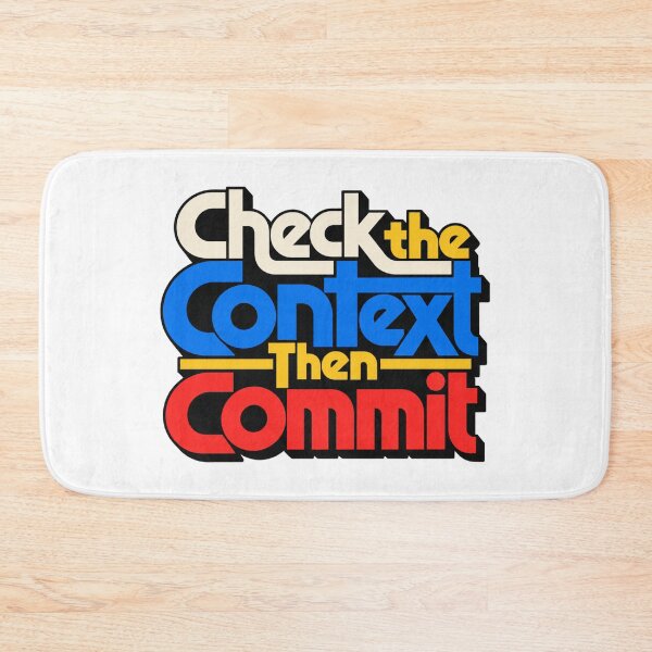 Item preview, Check the Context Then Commit Geometric Trading Quote designed and sold by VolatilityEdge.