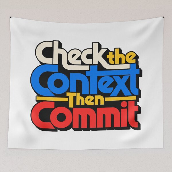 Item preview, Check the Context Then Commit Geometric Trading Quote designed and sold by VolatilityEdge.