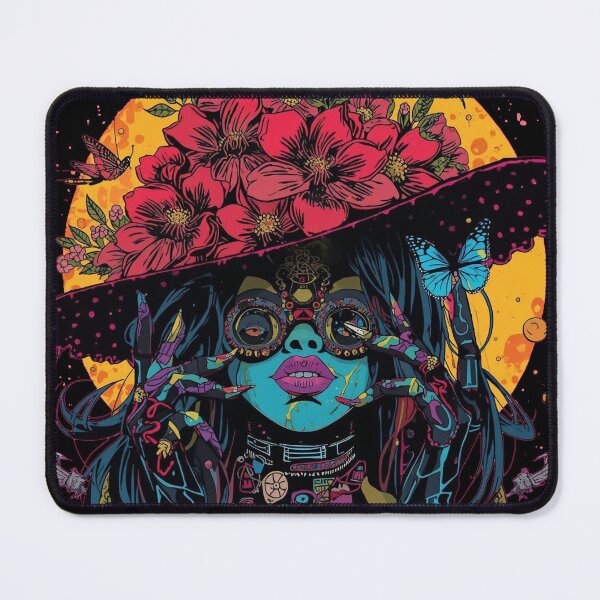 Item preview, Sun-Medallion Muse: Dark Psychedelic Witchcore designed and sold by Mythical Entanglement.