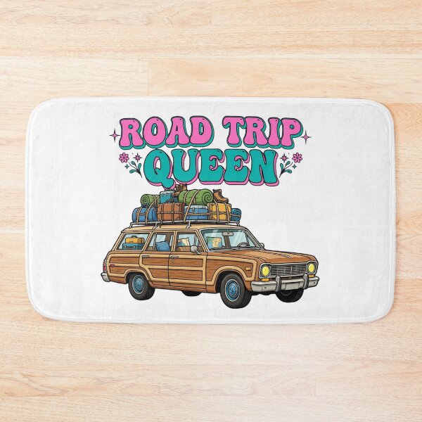 Item preview, Road Trip Queen designed and sold by GeeklyShirts.