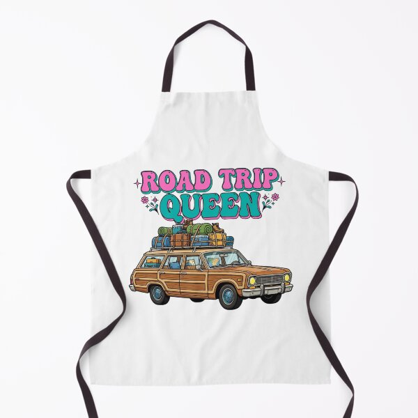 Item preview, Road Trip Queen designed and sold by GeeklyShirts.