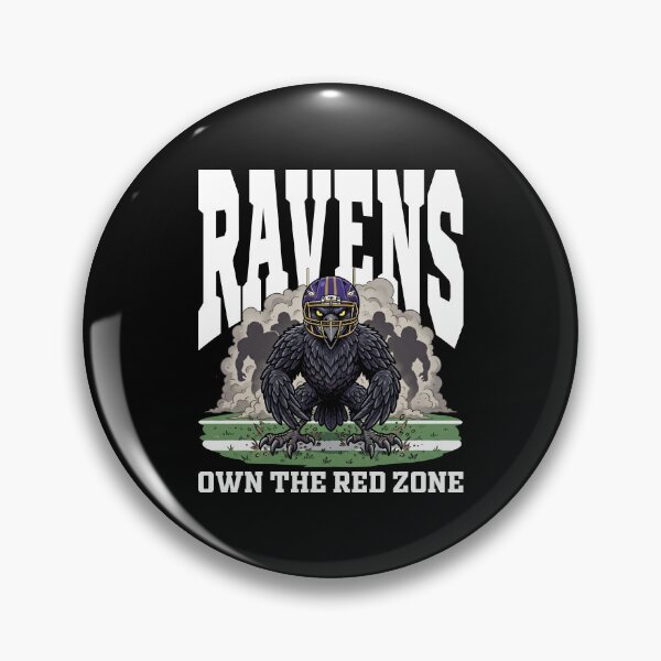 Item preview, RAVENS OWN THE RED ZONE - BAL RAVENS designed and sold by KEF Custom.