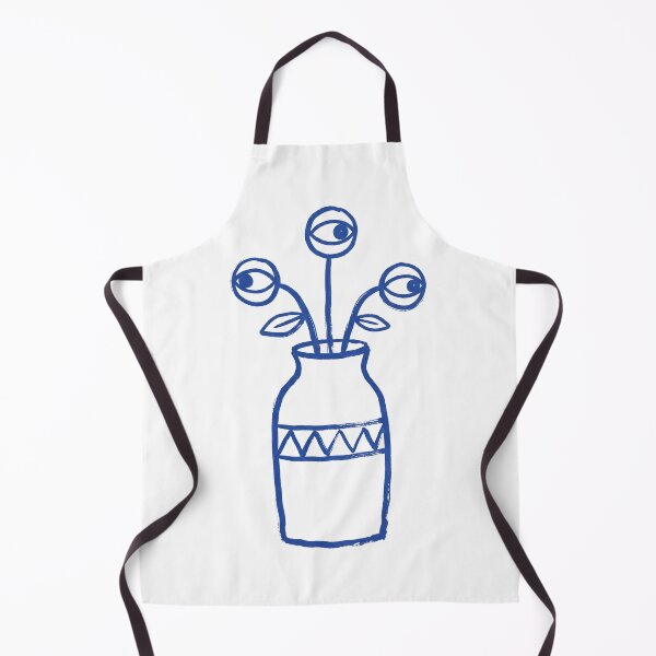 Item preview, Vase Of Eyes Naive Monoline Illustration designed and sold by The Mellonaire.