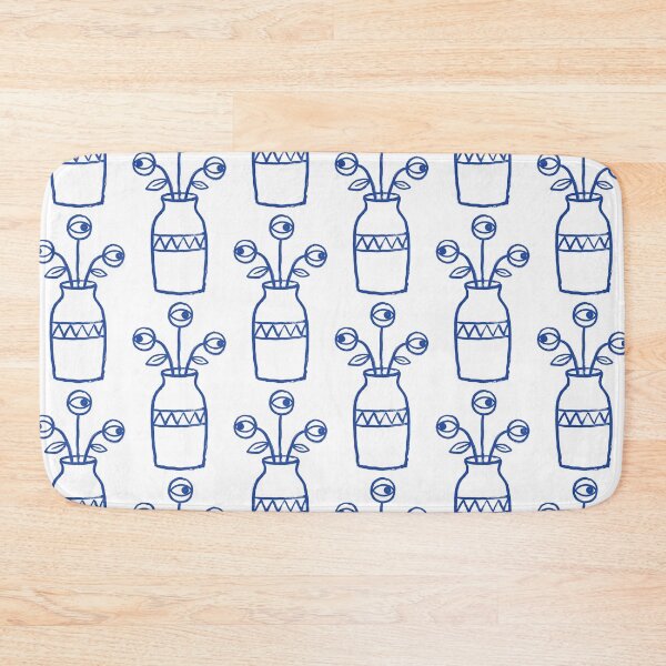 Item preview, Vase Of Eyes Naive Monoline Illustration designed and sold by The Mellonaire.
