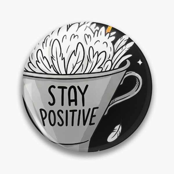 Item preview, Stay Positive Silly Upside Down Chicken Humor designed and sold by linendaust.