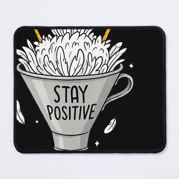 Item preview, Stay Positive Silly Upside Down Chicken Humor designed and sold by linendaust.