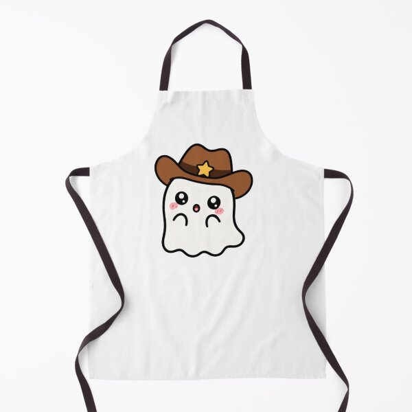 Item preview, Kawaii Cowboy Ghost Shocked designed and sold by lotsofniches.
