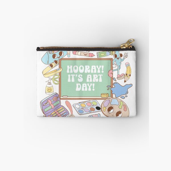Item preview, Retro Hooray It's Art Day Art Teacher Back to School Women T-Shirt designed and sold by KTY-NUSS.