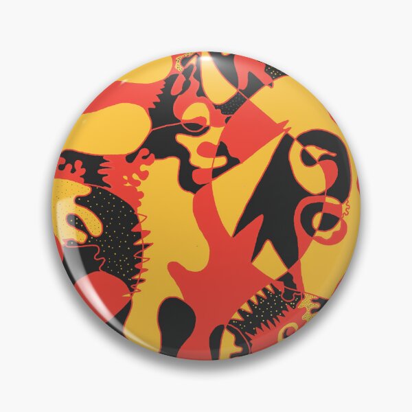 Item preview, Solar Rhythm in Crimson and Gold designed and sold by GaMoArtworks.