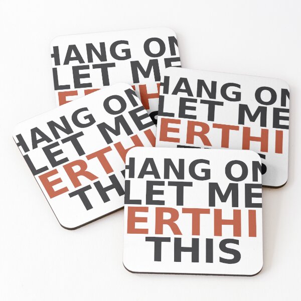 Item preview, Hang On Let Me Overthink This designed and sold by deadpansupplyco.