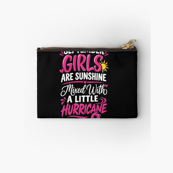 Item preview, September Girls Are Sunshine Mixed With A Little Hurricane Birthday Girl Sun And Hurricane Graphic designed and sold by MarlaMaloneShop.