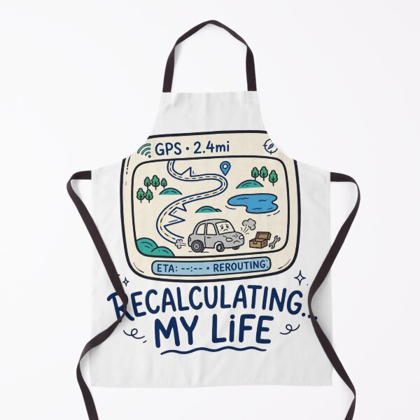 Item preview, Recalculating My Life designed and sold by GeeklyShirts.