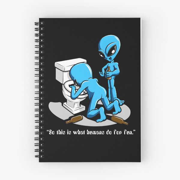 Item preview, So This Is What Humans Do For Fun Alien Drinking Humor designed and sold by MarlaMaloneShop.