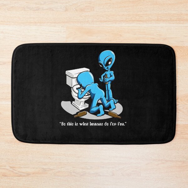 Item preview, So This Is What Humans Do For Fun Alien Drinking Humor designed and sold by MarlaMaloneShop.