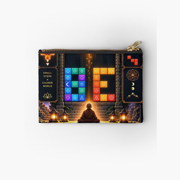 Item preview, The Game of Being | Pixel Meditation Monk & Spiritual Gaming Art designed and sold by SacredLensV.