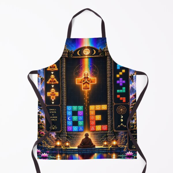 Item preview, The Game of Being | Pixel Meditation Monk & Spiritual Gaming Art designed and sold by SacredLensV.