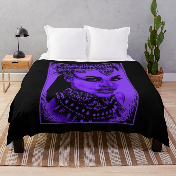 Item preview, Purple Gothic Portrait R&B Music Fan  designed and sold by ArtPrint Studio Tran LLC.