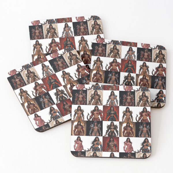 Item preview, Female, Warrior, Barbarian, Collage designed and sold by 4gottenlore.