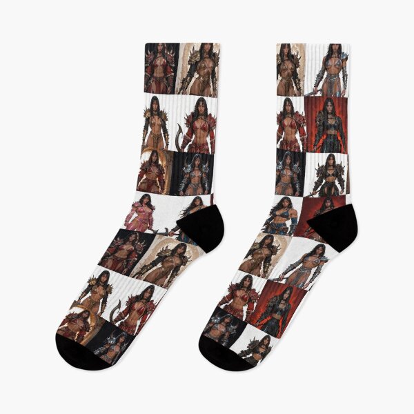 Item preview, Female, Warrior, Barbarian, Collage designed and sold by 4gottenlore.